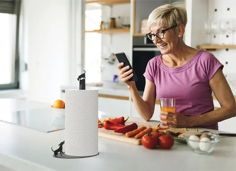 מתקני נייר מטבח מעוצבים