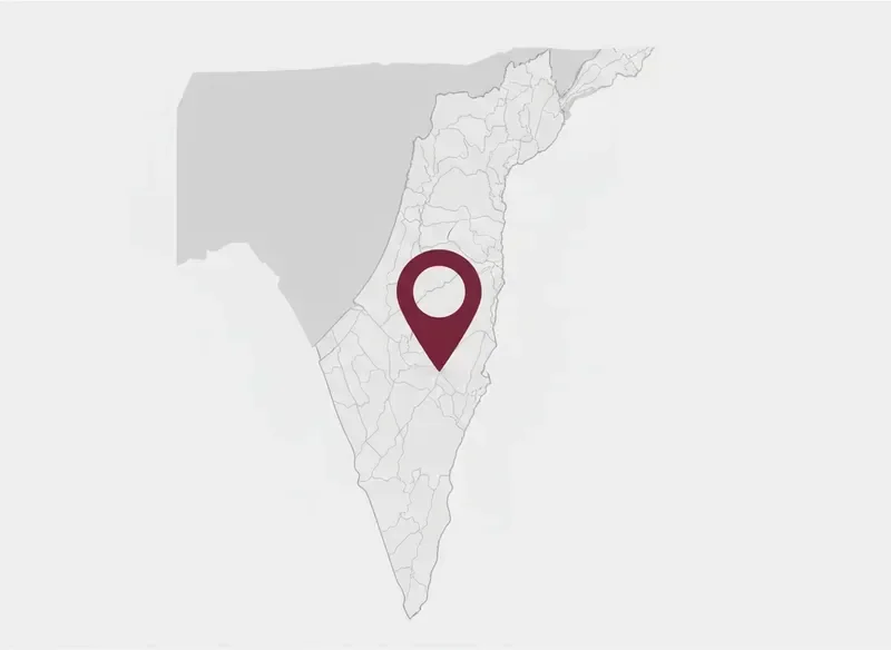 מפה המציגה את מיקום הסטודיו שלנו באזור המרכז