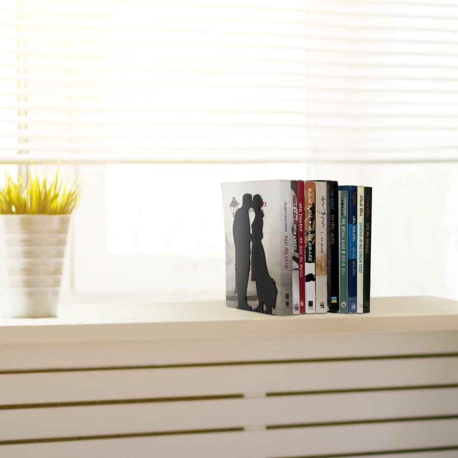 "By the book" Bookend - for love and romance books