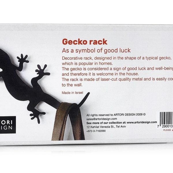 Gecko Rack - Black Metal Hanger